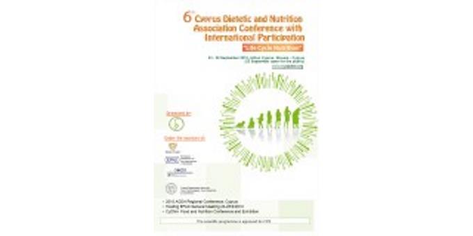 6th Cyprus Dietetic and Nutrition Association Conference with International participation (23-26 September 2010)